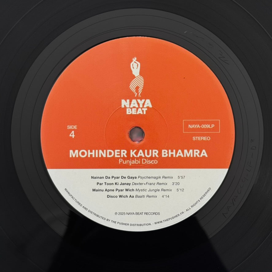 Mohinder Kaur Bhamra – Punjabi Disco – Bhangra Double Vinyl LP