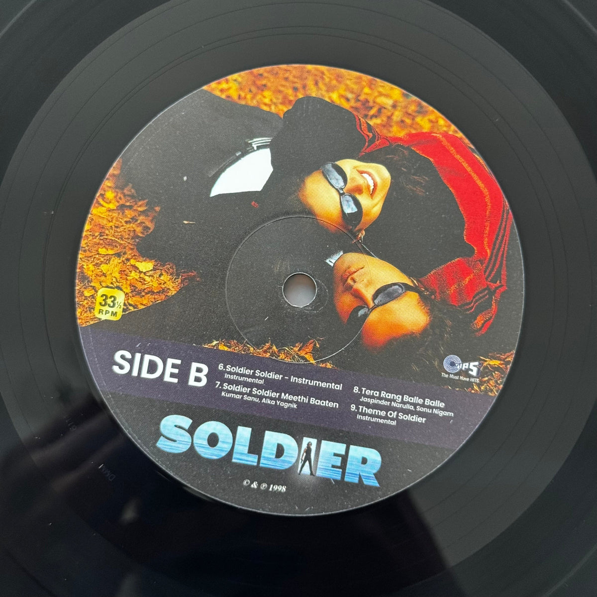 Soldier – Anu Malik – Bollywood Soundtrack Vinyl LP
